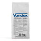 A 25 kg bag of Vandex Rapid M, a rapid setting cementitious repair mortar.