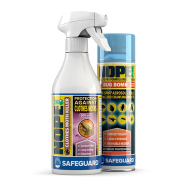 NOPE CP Clothes Moth Killer 500ml NOPE Bug Bomb Aerosol